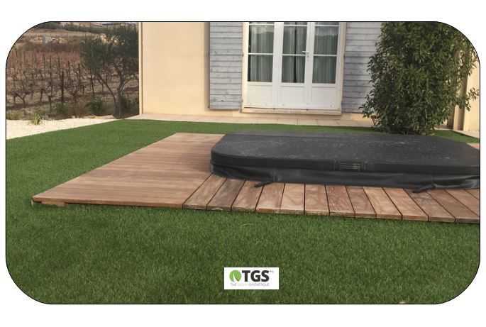 Pose de gazon synthétique Ferté Macé 42 mm